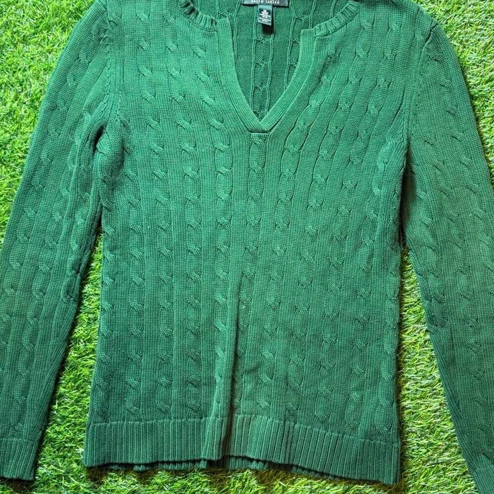 Ralph-lauren Women's Green Jumper